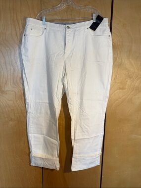 White cotton pant